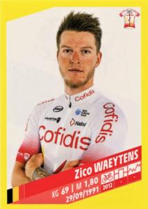 2019 Panini Tour de France #107 Zico Waeytens Front